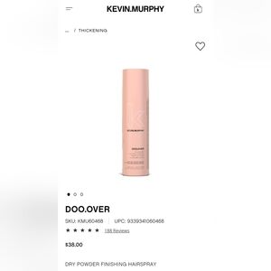 Kevin Murphy Doo Over Dry Powder Finishing Hairspray